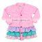 Wholesale 2016 Hoodie Coat With Colorful Ruffle Baby Children Fall Clothes