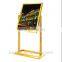 Billboard double rotation indicator titanium Jinshui brand exhibition card display welcome card display stand