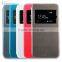 wholesale Stripe filp leather case with single window for HTC Desire 628