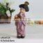 Japanese kimono girl statue home decoration