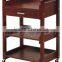 white wooden salon trolley with drawer for SPA salon M970