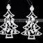 White Tree decoration accessories christmas jewelry