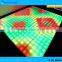 DC24V 48pcs SMD5050 RGB 16 pixels ARTNET DMX LED dance floor panel lights