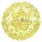 PVC DOILY-LX-2312A Table Mat 12X12CM