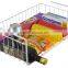 Icegreen Kitchen Use Mesh Grid White Coated Metal Wire Under Shelf Storage Organization Baskets, Wrap Rack