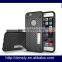 New arrival tpu +pc case for apple iphone 6 ,2 in 1 gridding armor case for iphone 6