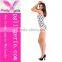 Backless Printed Custom Made One Piece Bathing Suit