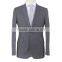 single-breasted easy care non-iron grey trendy business suit jacket