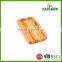 Hot selling fashion Bamboo food dish sauce boat
