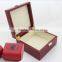 Wooden gift boxes for watches / luxury humidor cigar watch box with pillow for pu leather watch display box