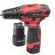 Professional 14.4Vspeed Lithium Battery Cordless Drill Power Tools Mini Drill Electric