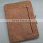 Boshiho natural cork vegetable tanned leather laptop bag