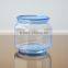 Wholesale storage glass jar with different sizes storage bottle with glass lid