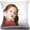 High quality polyester peach skin full white sublimation pillow case