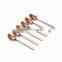 Copper brass PVD coating acceptable cutlery set with low MOQ