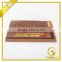 Custom Gold Stamping Metal Logo Faux Leather Labels YL-219