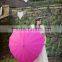 lover's heart shaped umbrella