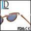 2016 fda approval 100% handmade mirror polarized wooden sunglasses