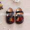 2016 wholesale Leopard grain baby leather dress shoes for girls