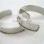 11mm width bezel,60mm diameter silver plated vintage style bangle adjustable bracelet DIY supplies,findings 1900108