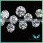Charles Colvard quality 0.9-3mm small size Moissanite loose stones with strong fire for sale