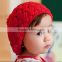 Cute Kid Girls Winter Warm Toddler Knitted Crochet Beanie Hat Cap For XMAS Gift