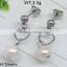 Wholesale Fashion silver pearl earring girl style