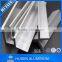 China mill finished hollow aluminum profile aluminum angle bar 6063