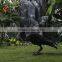 Artificial Feathered Black Raven Crow Bird Halloween Fancy Dress Decoration