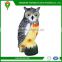 Plastic Owl Scarecrow for Garden and Pond