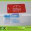 Cheap transparent soft PVC card holder