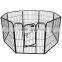 10x10x6 foot classic galvanized outdoor dog kennel