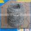 Barbed wire fence spools/crimp design