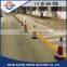 The impact- resistant road cones and good reflective effect of traffic security facility