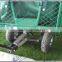 Nylon Liner Steel Wire Garden Mesh Cart, Big Foot Cart