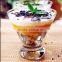 Short drinking glass with thick bottom Glass mug with thick bottom