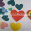 15020409 Colorful felt star stickers for kids