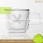 Decorative Unbreakable Borosilicate Double Wall Milk/Beer Glass Cup