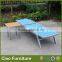 outdoor furniture liquidation PVC wood lounger