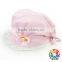 Pink Flower Lace Baby Hat Buckets Soft Cap Baseball Sports Cap Sun Visor Baby Cap Sun