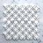 MM-CV284 cheap carrara natural stone flower white marble mosaic