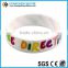 Custom reflective promotion gift silicone bracelet