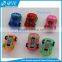 Funny Plastic Pull Back Transparent Mini Car Toy for Capsule