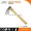 steel 3 prong garden farming hoe