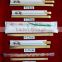 Japanese disposable natural twin tensoge round bamboo chopsticks with paper slceve wrapped with PE with LOGO food grad