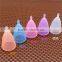 Novelty silicone menstrual cup for travel and sports