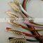 Wholesale Leaf Pattern Alloy Buckle Sex Women Lady Thin PU Waist Belt