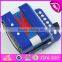 Most popular children gift toy wooden musical piano accordion for sale W07K006B