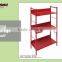 High Quality Industrial Style DIY Metal Book Wooden Wall Shelf