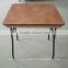 high quality small round folding table cocktail table for sale